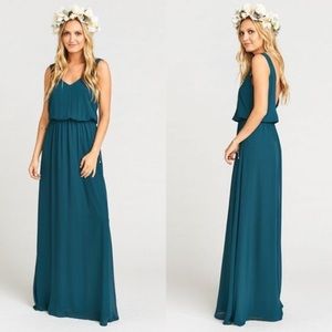 NWT SMYM Kendall Maxi Dress in Dee Jade sz XXL